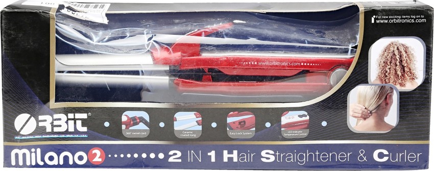 Orbit 2 in outlet 1 straightener and curler