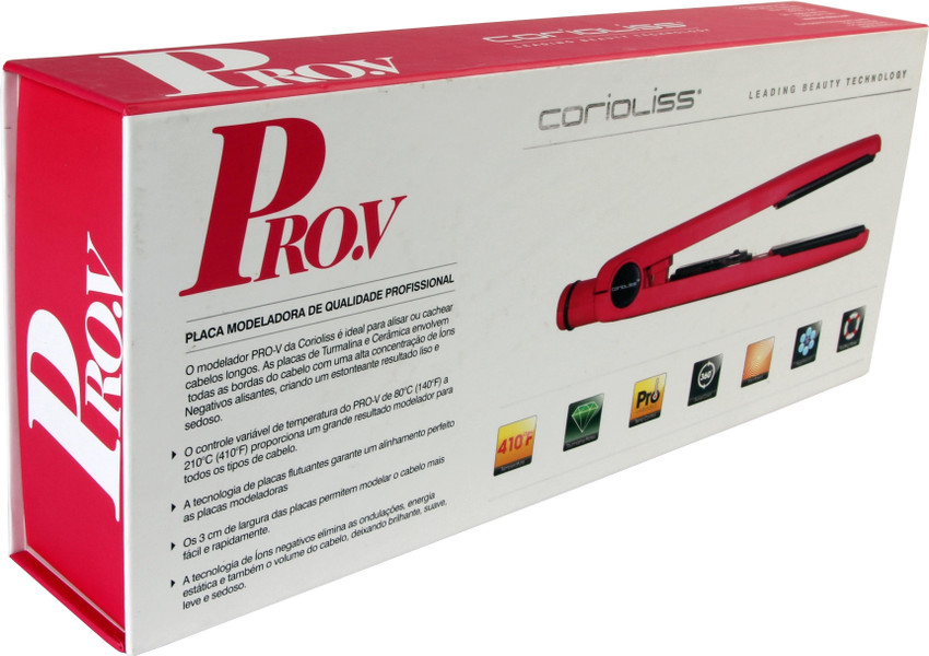 CORIOLISS Pro V Hot Pink Edition Hair Straightener CORIOLISS