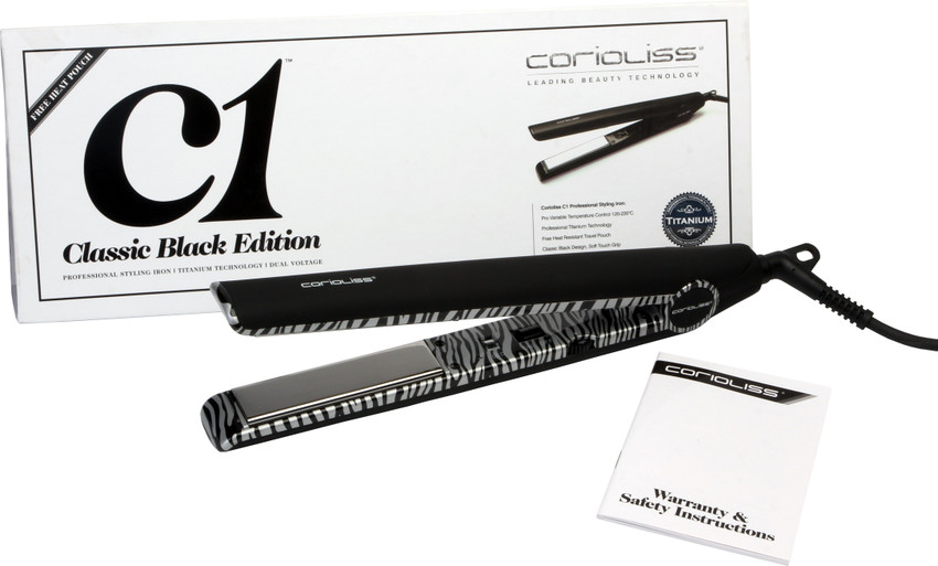 CORIOLISS C1 Platinum Zebra Hair Straightener CORIOLISS