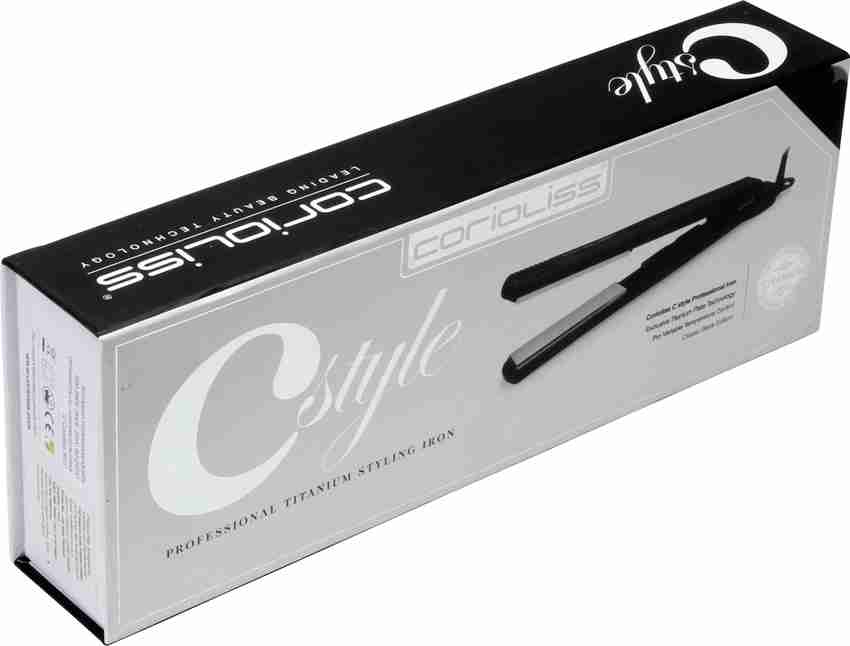 Corioliss titanium hair straighteners top