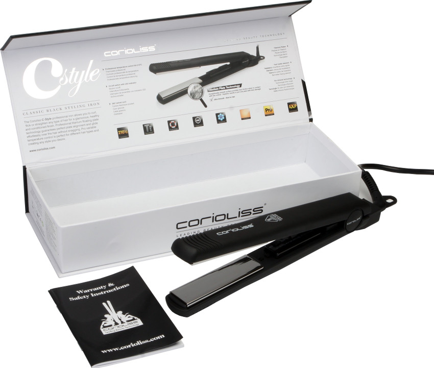 Corioliss city style online titanium hair straightener