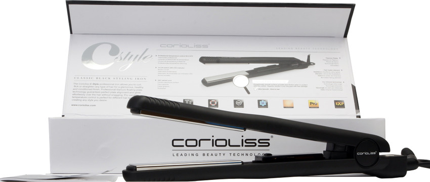 CORIOLISS City Style Black Titanium Hair Straightener CORIOLISS Flipkart