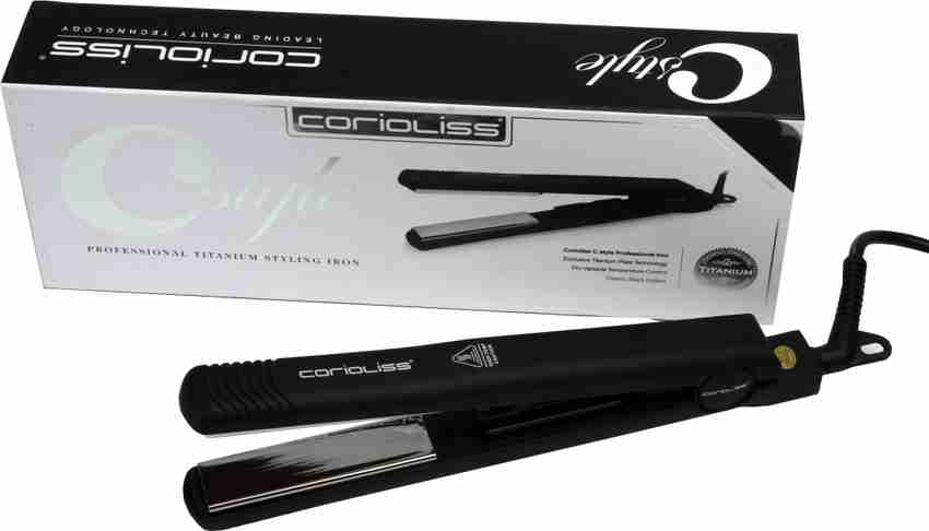 CORIOLISS City Style Black Titanium Hair Straightener CORIOLISS
