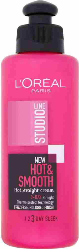 L Oreal Paris Studio Line Hot and Smooth Straight Cream 3 day Hair Cream Price in India Buy L Oreal Paris Studio Line Hot and Smooth Straight Cream 3 day Hair Cream Online In India Reviews Ratings Fea...