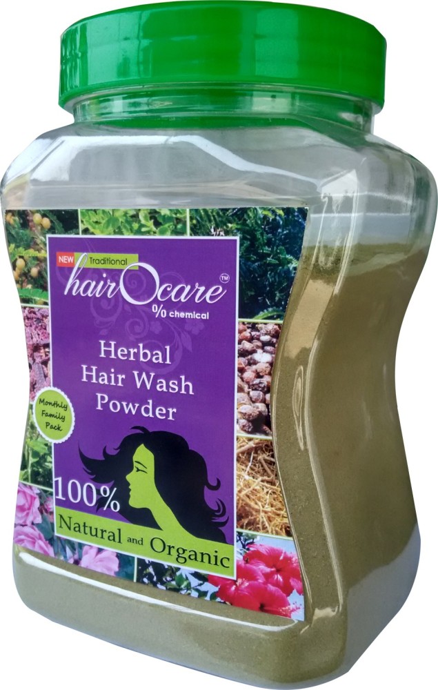 MahaGro Herbal Organic Hair Wash 200g recommended by Fit Tuber fittuber   Kit