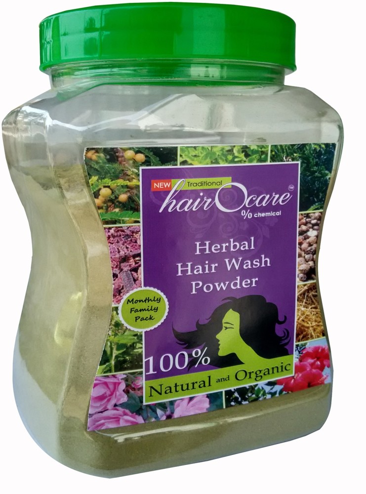 MahaGro Herbal Organic Hair Wash 200g recommended by Fit Tuber fittuber   Kit