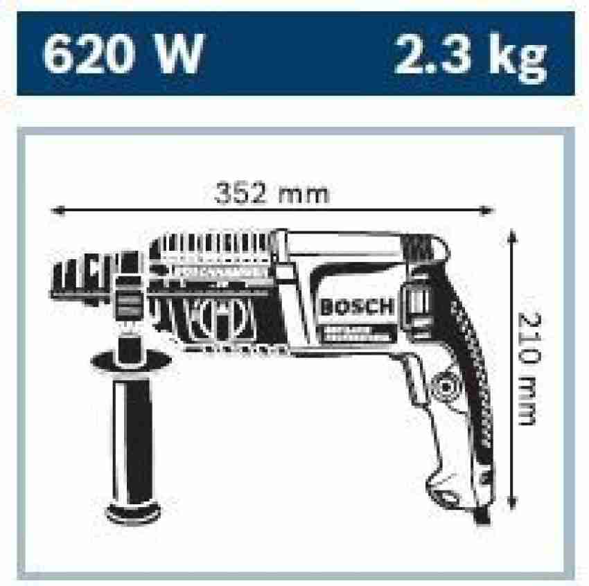 35 W Bosch Electric Drill Machine, Model Name/Number: Gbh 2-22re at Rs  5200/piece in Rajkot