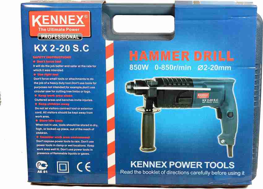 Kennex hammer drill 2025 machine