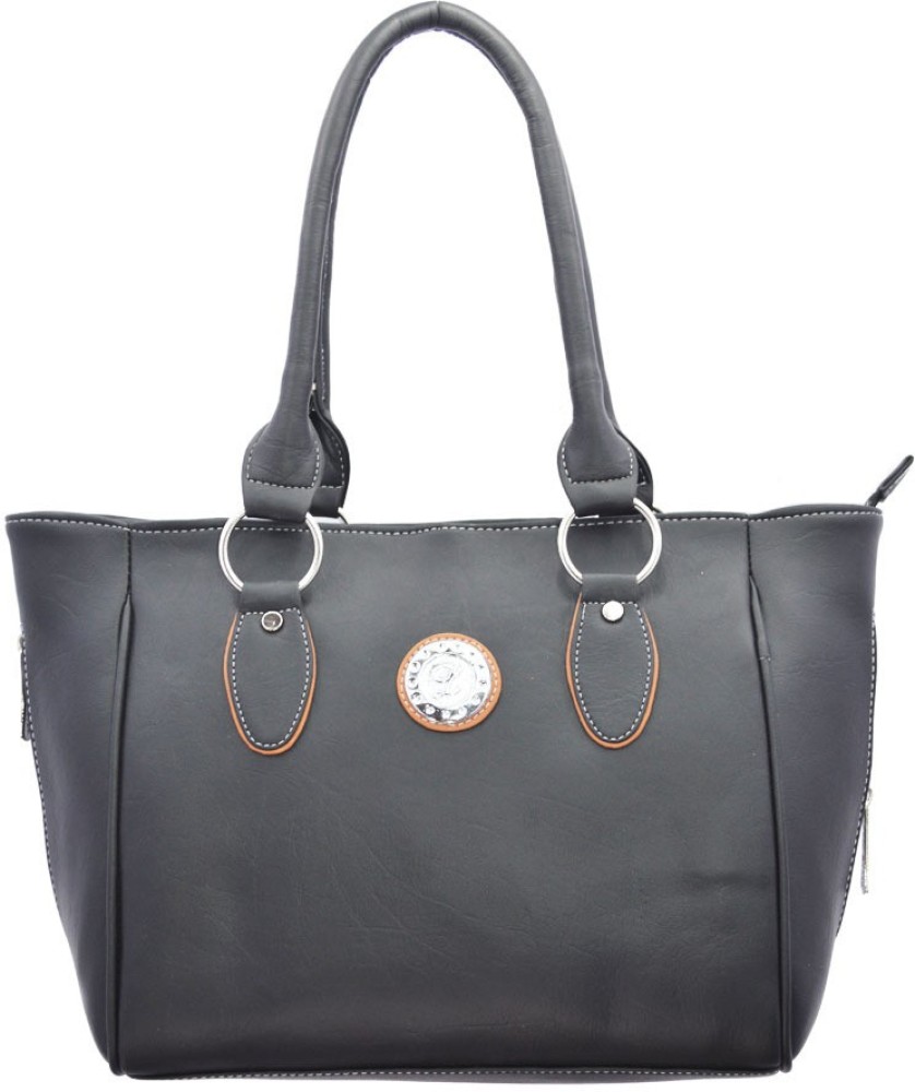 Buy Lady Queen Women Black Shoulder Bag Black Online Best Price