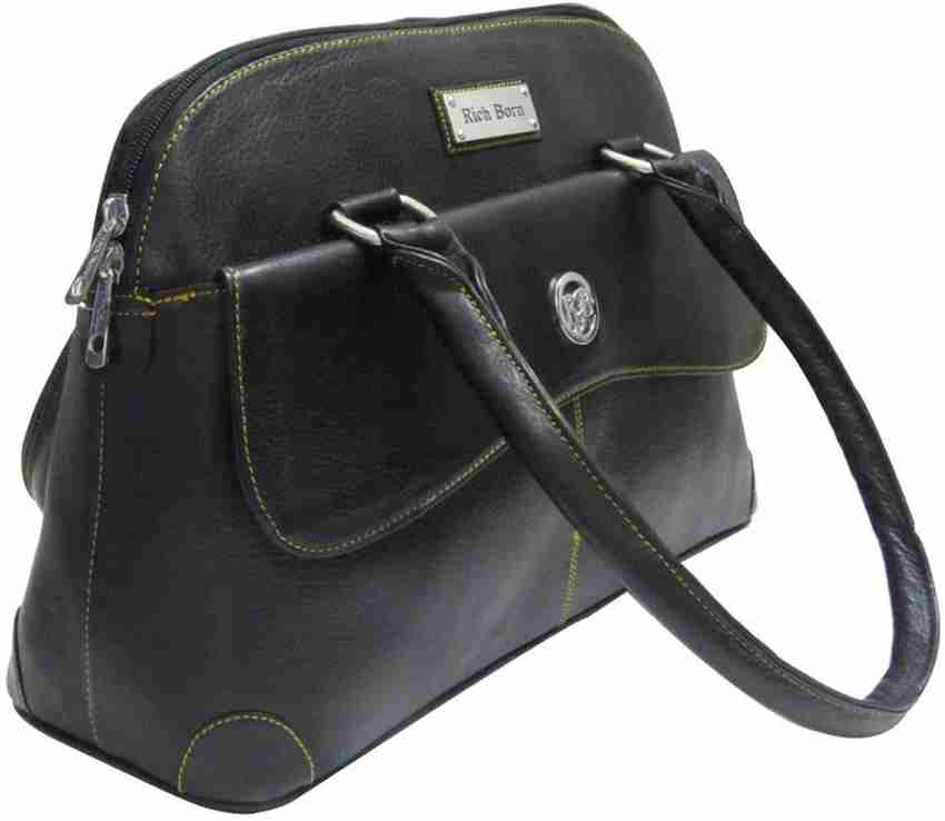Buy Rich Born Women Black Hand held Bag Black Online Best Price