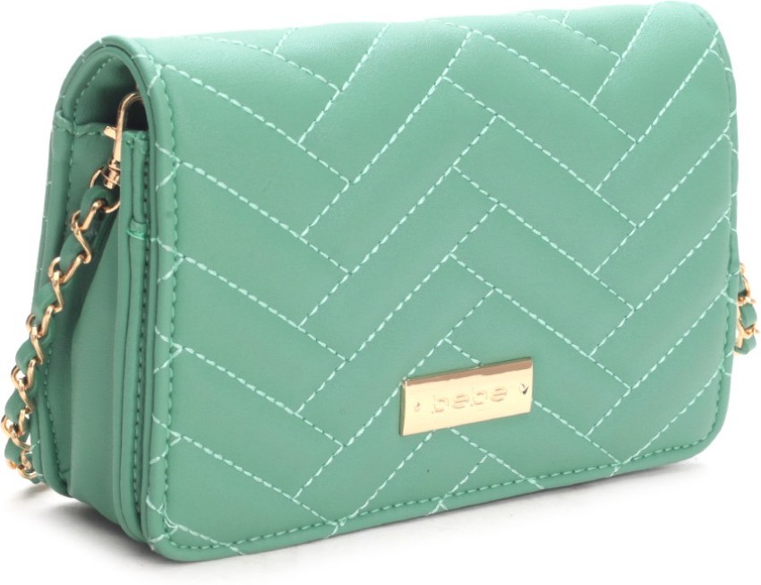 Bebe best sale green purse