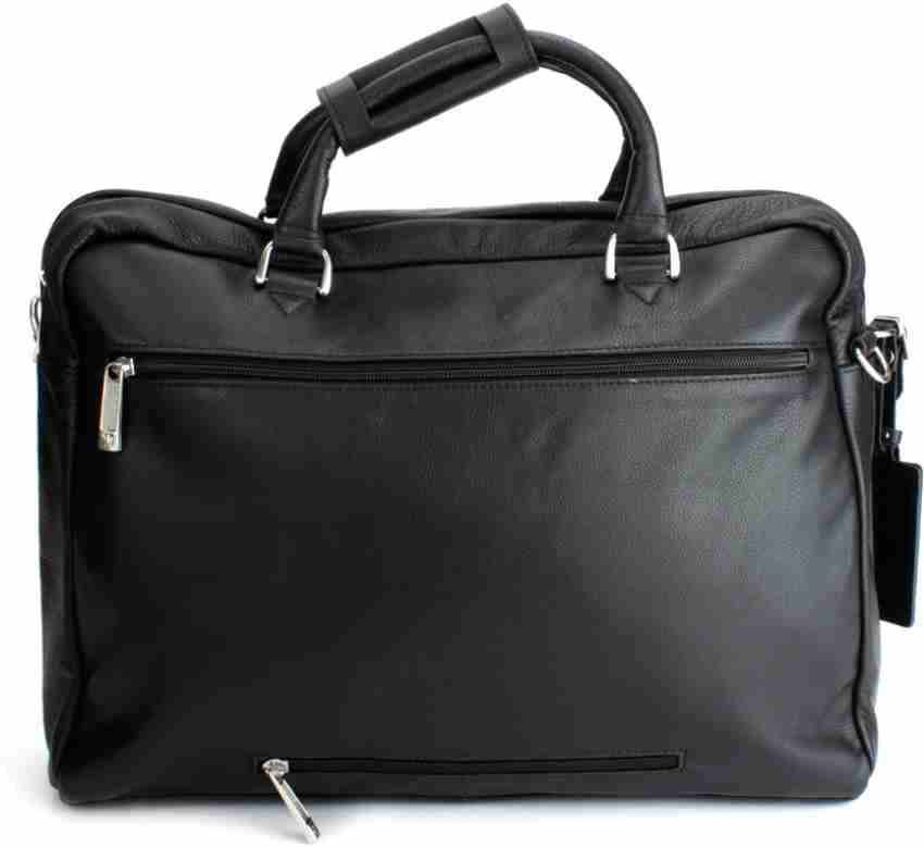 Louis Philippe Brown Laptop Bag