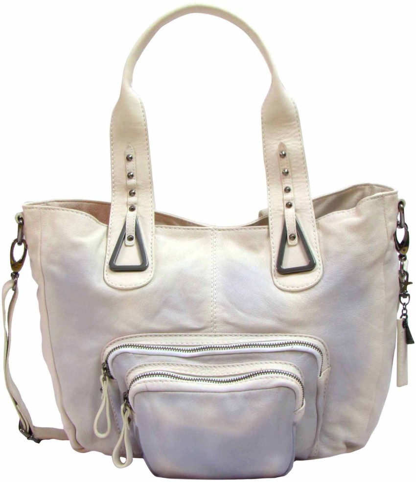 Buy Wayne Cooper Women White Hand held Bag White 01 Online