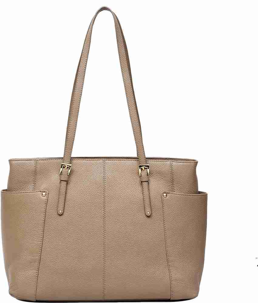 Buy Da Milano Women White Shoulder Bag IVORY Online Best Price