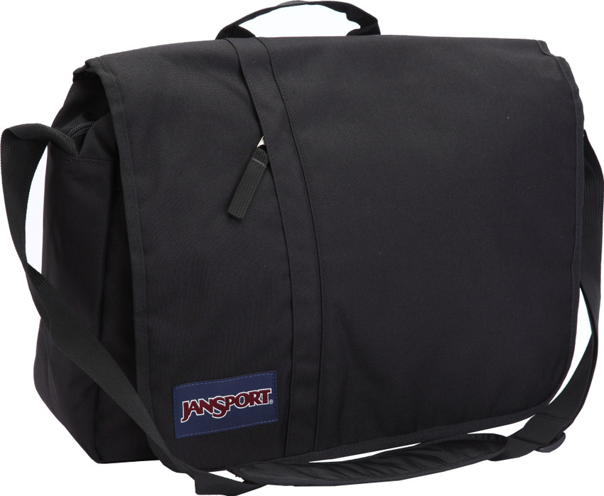 Buy JanSport Men Black Messenger Bag Black Online Best Price in