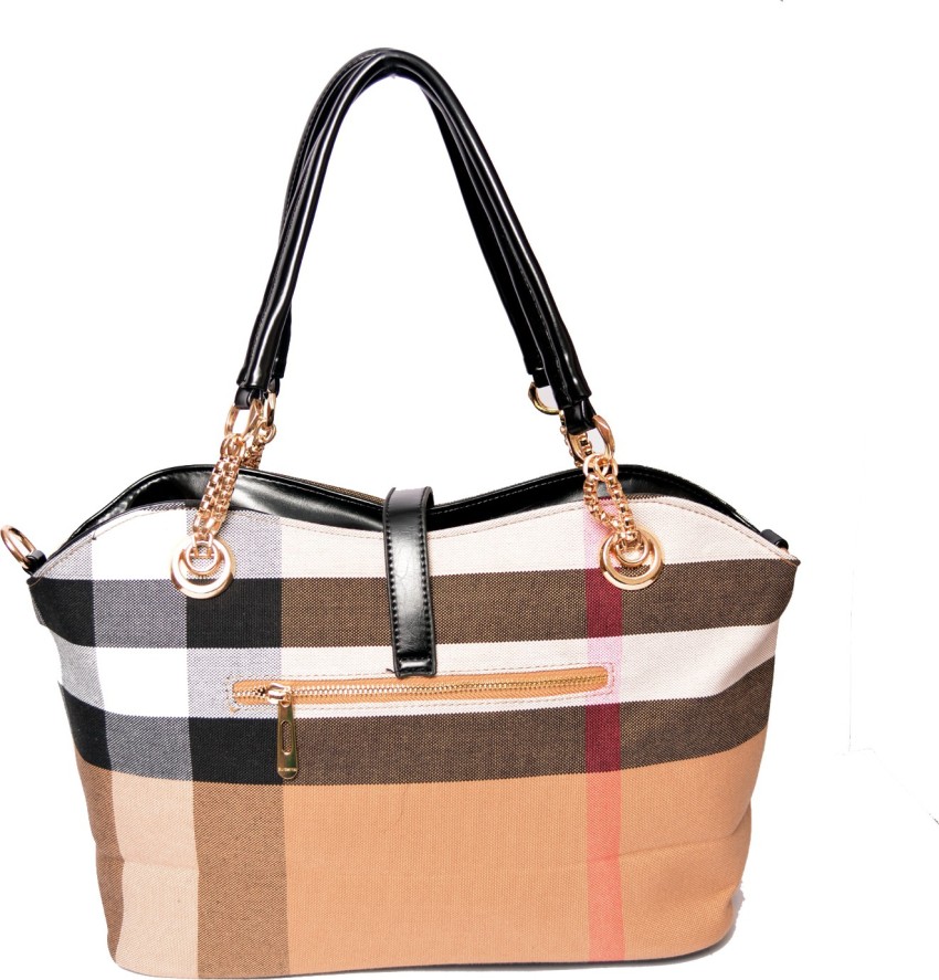 BURBERRY 90s NOVA CHECK SHOULDER BAG