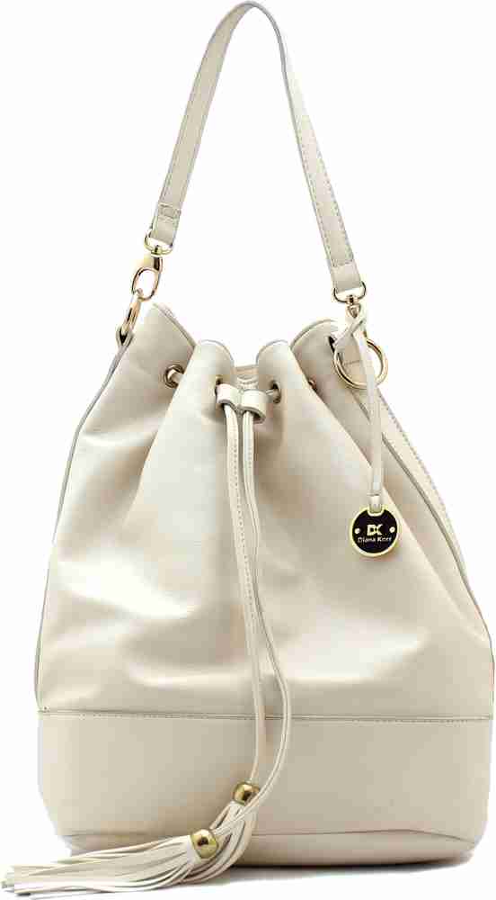 Buy Diana Korr Women White Shoulder Bag White 01 Online Best Price in India Flipkart