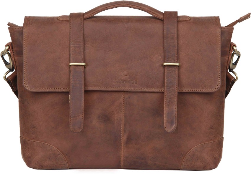 Buy LEADERACHI Men Brown Messenger Bag Brown Online Best Price in India Flipkart