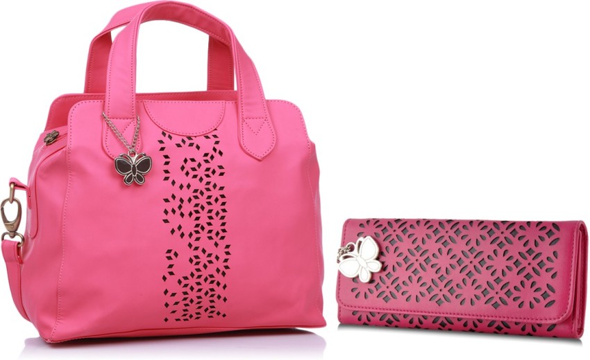 Buy Butterflies Women Pink Hand-held Bag Pink Online @ Best Price in India