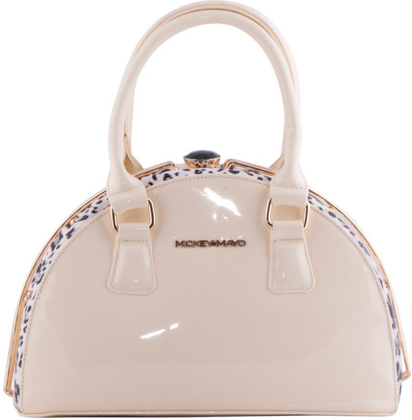 Buy Mickey Mayo Women White Shoulder Bag White Online Best Price in India Flipkart