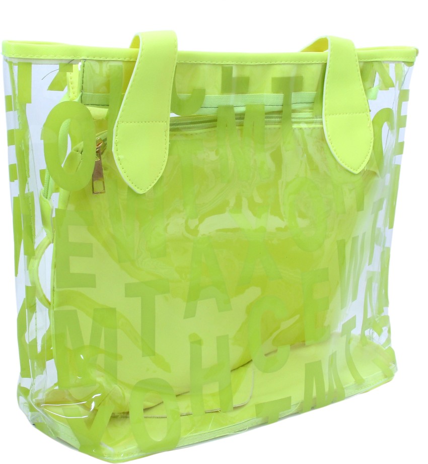 Neon top green bags