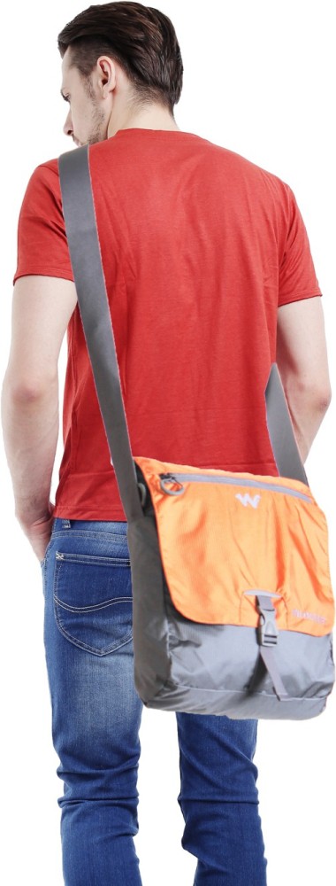 Buy royalwear Men Orange Messenger Bag Glossy Tan Online @ Best Price in  India