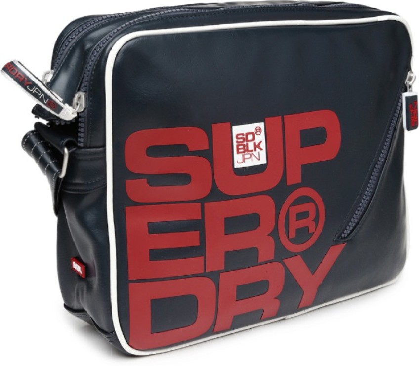 Buy Superdry Men Blue Messenger Bag Blue Online Best Price in