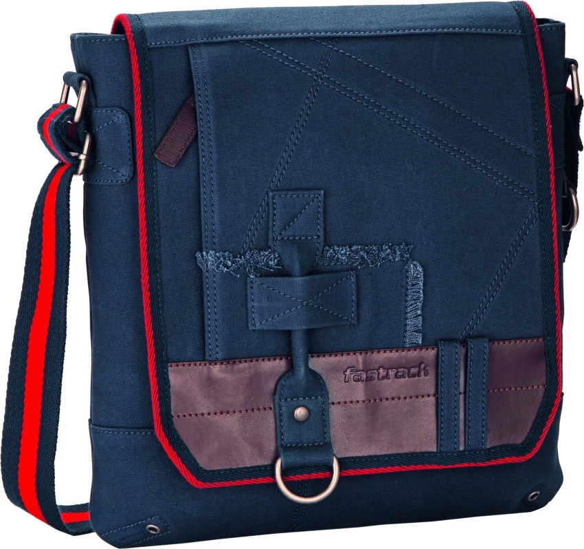 Buy Fastrack Men Blue Messenger Bag Blue Online Best Price in India Flipkart