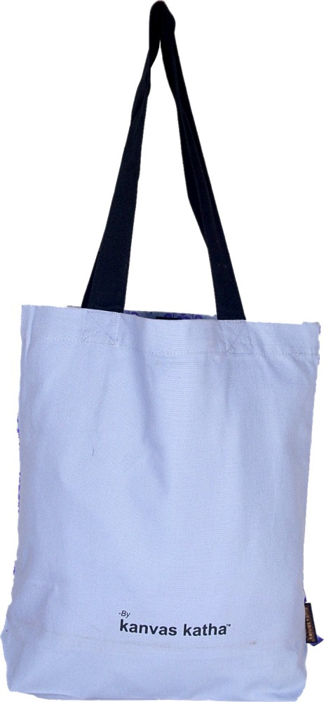 Kanvas katha tote bags on sale flipkart