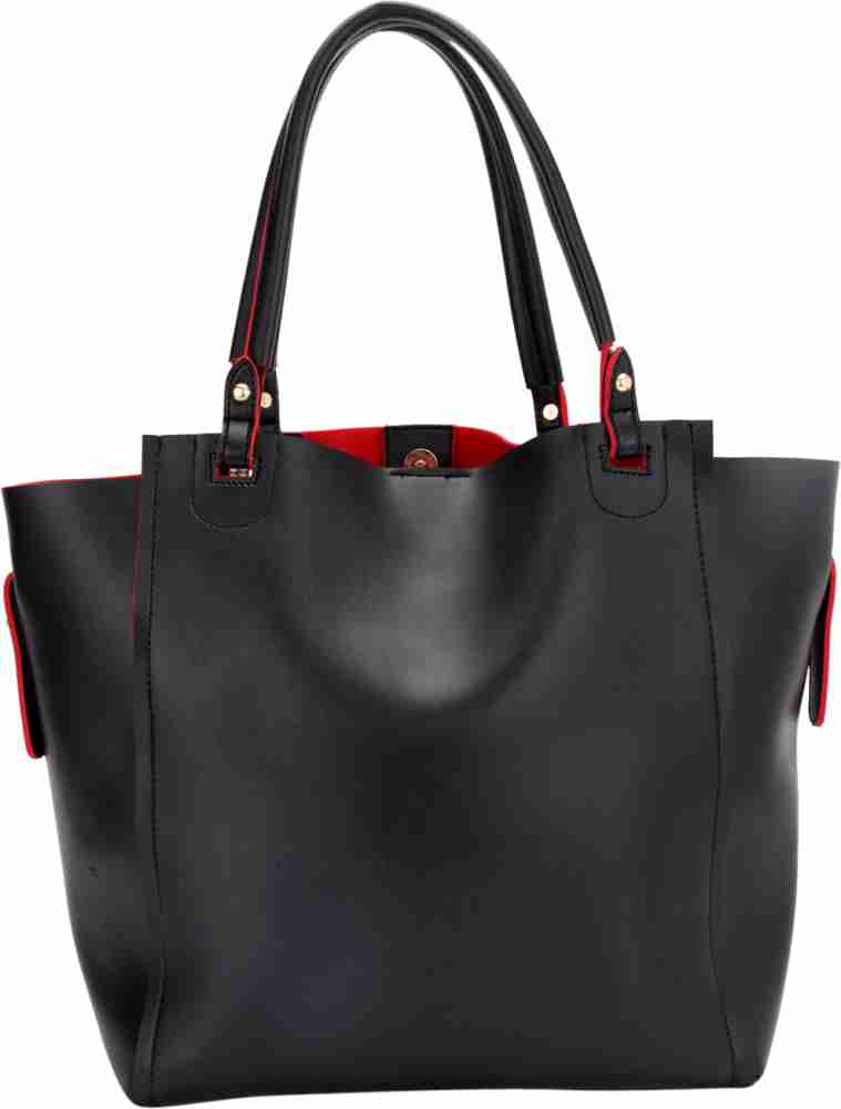 Buy Elespry Women Black Shoulder Bag Red Black Online Best Price in India Flipkart