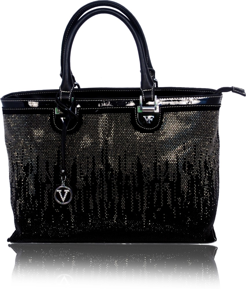 On the verge extent Aja Buy Velina Fabbiano Women Black Hand-held Bag Black-01 Online @ Best Price  in India | Flipkart.com