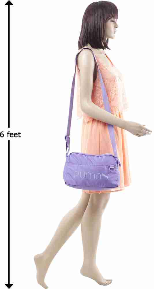 Puma shoulder bag purple discount