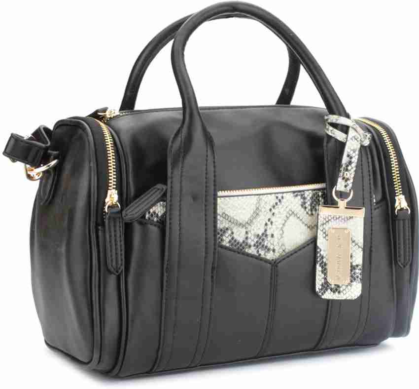 Buy STEVE MADDEN Women Black Satchel Black Multi Online Best Price in India Flipkart