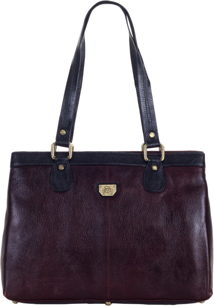 Buy BESSEL Women Brown Hand held Bag Brown Black Online Best Price in India Flipkart