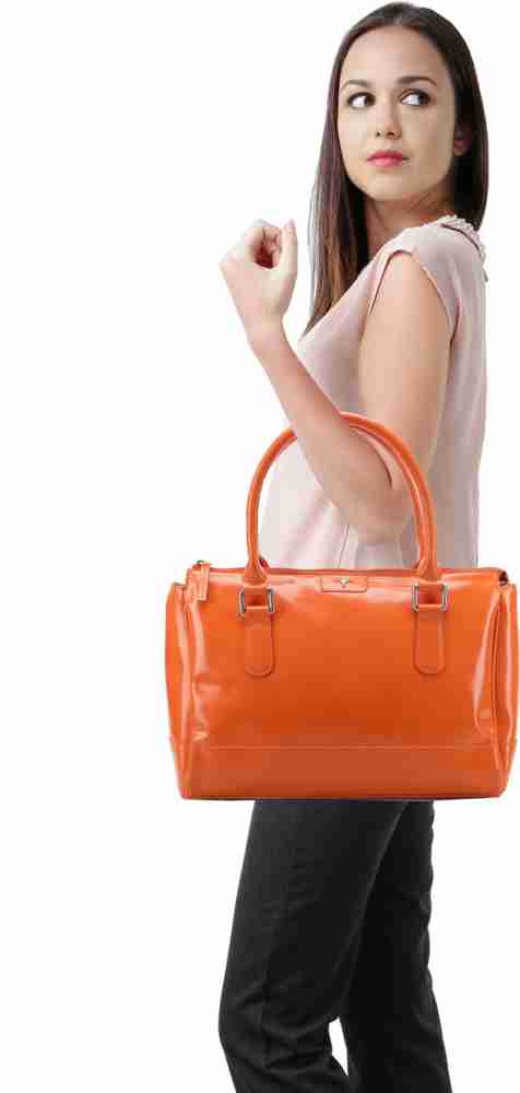 Buy BULCHEE Women Orange Hand held Bag Orange Online Best Price