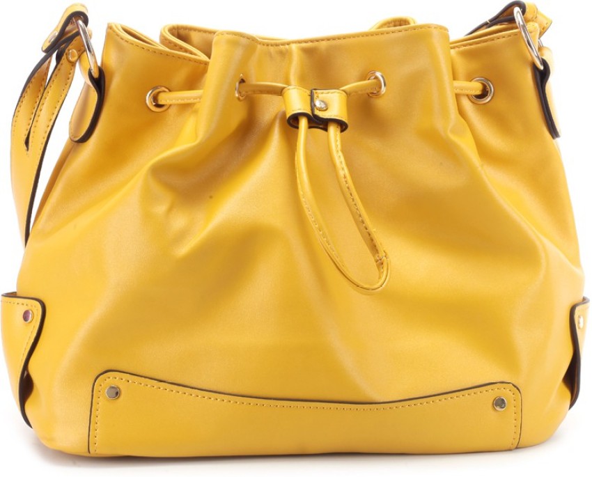 Allen solly sale mustard yellow handbag