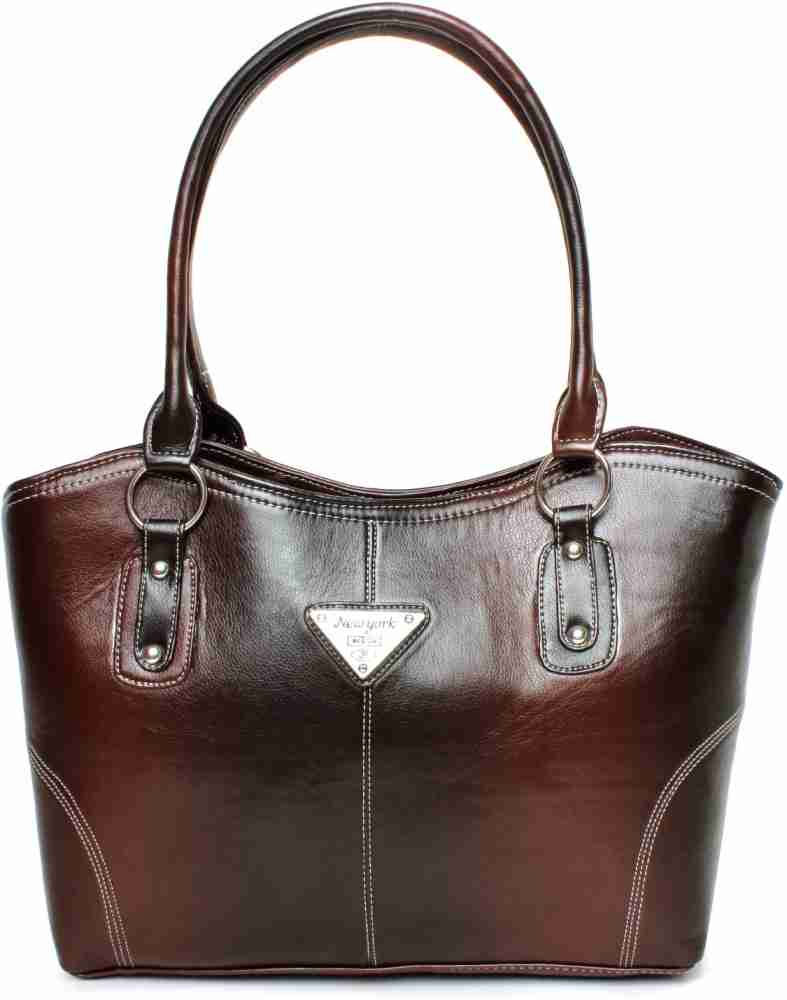 Buy HANA Women Brown Shoulder Bag Brown Online Best Price in