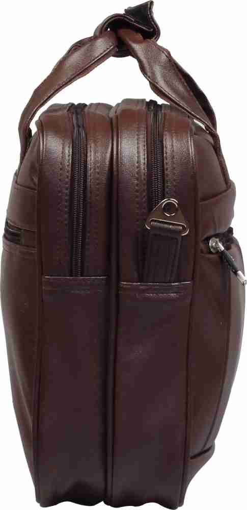 Buy Feggi Men Brown Messenger Bag Brown 01 Online Best Price in India Flipkart