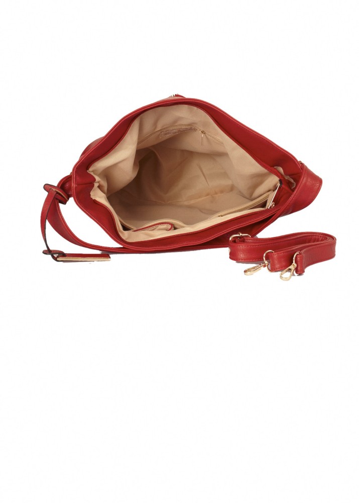 David Jones Harbour Messenger Handbag in Red