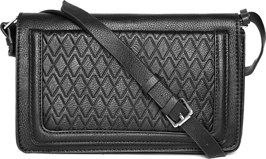 PARFOIS Black Sling Bag Premium Black Price in India Flipkart