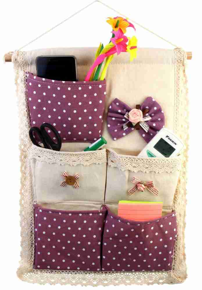 Wall hanging storage on sale pouches