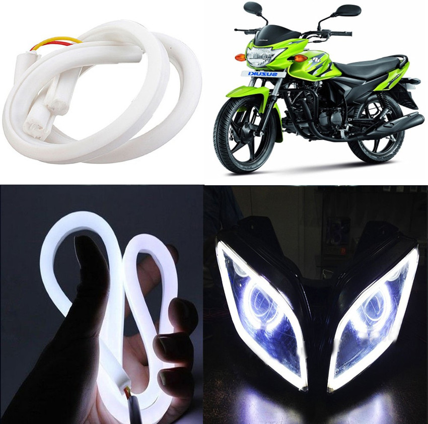 CapeShoppers LED Headlight for Suzuki Hayate Price in India Buy CapeShoppers LED Headlight for Suzuki Hayate online at Flipkart