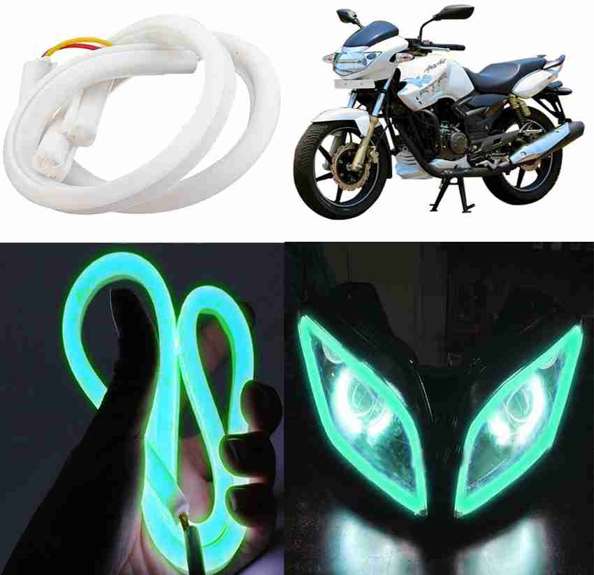 Apache rtr shop 200 headlight modification