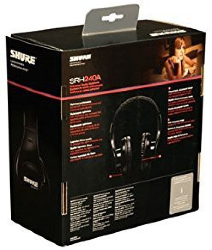 Shure srh240a best sale professional headphones