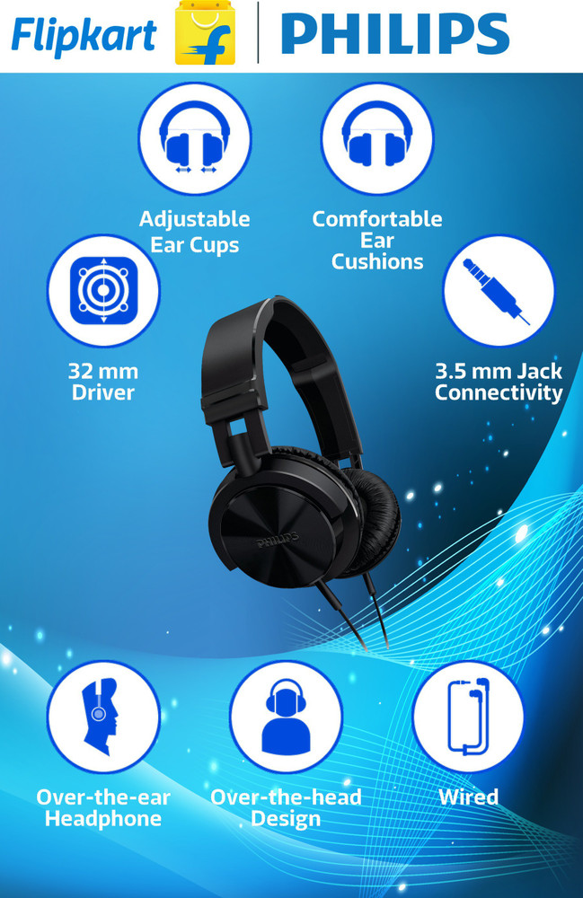 Flipkart philips headphones best sale