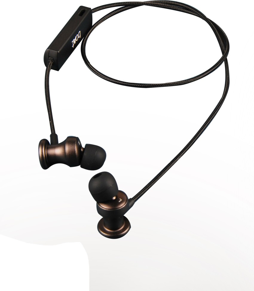 boAt Rockerz In Ear 200 Metallic Brown Wired without Mic Headset