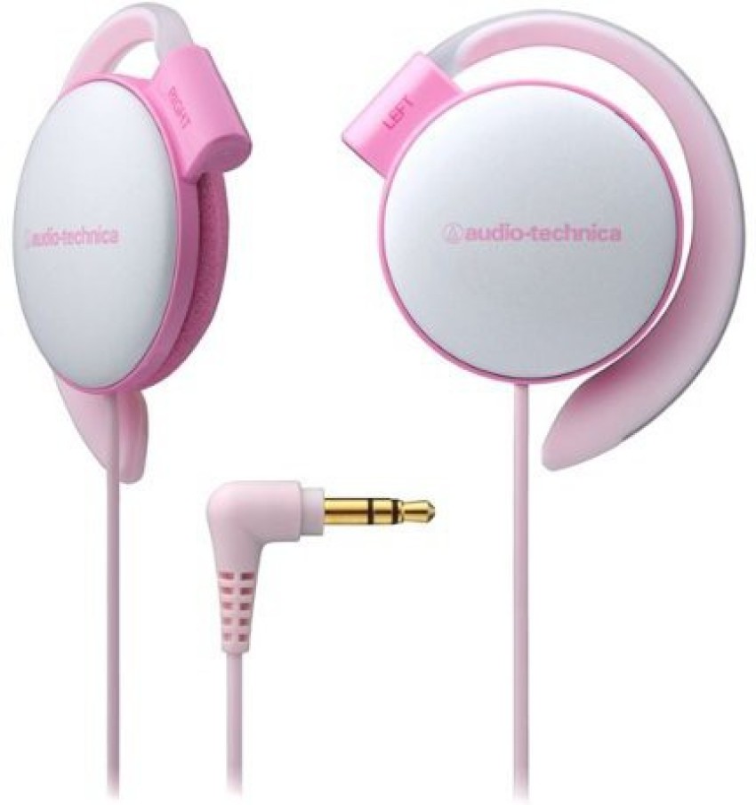 Pink audio technica discount headphones