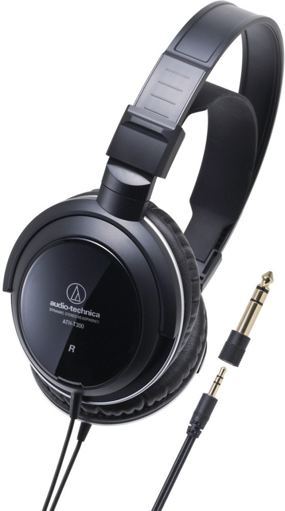 Audio Technica ATH T300 Wired without Mic Headset Price in India