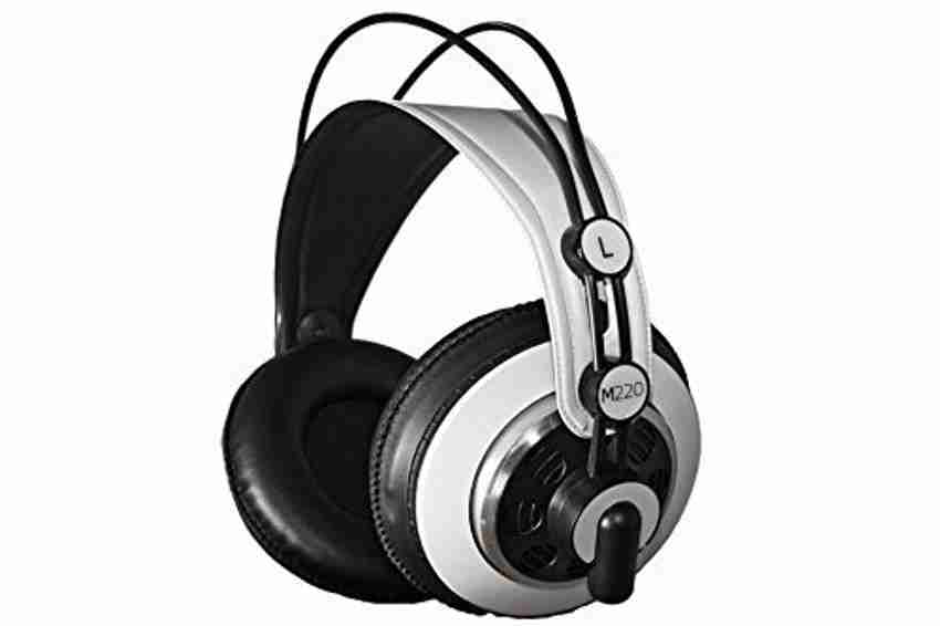AKG 2015 Newest Model M220 Pro Stylist Professional Large Diaphragm Dj Semi Open High Definition Over Ear Studio Headphones Wired without Mic Headset Price in India Buy AKG 2015 Newest Model M220 Pro