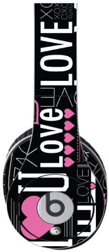 Skinzy Love Decal Skin For Beats Studio Headphones Carrying Case